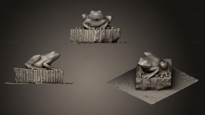 3D модель Статуя лягушки (STL)